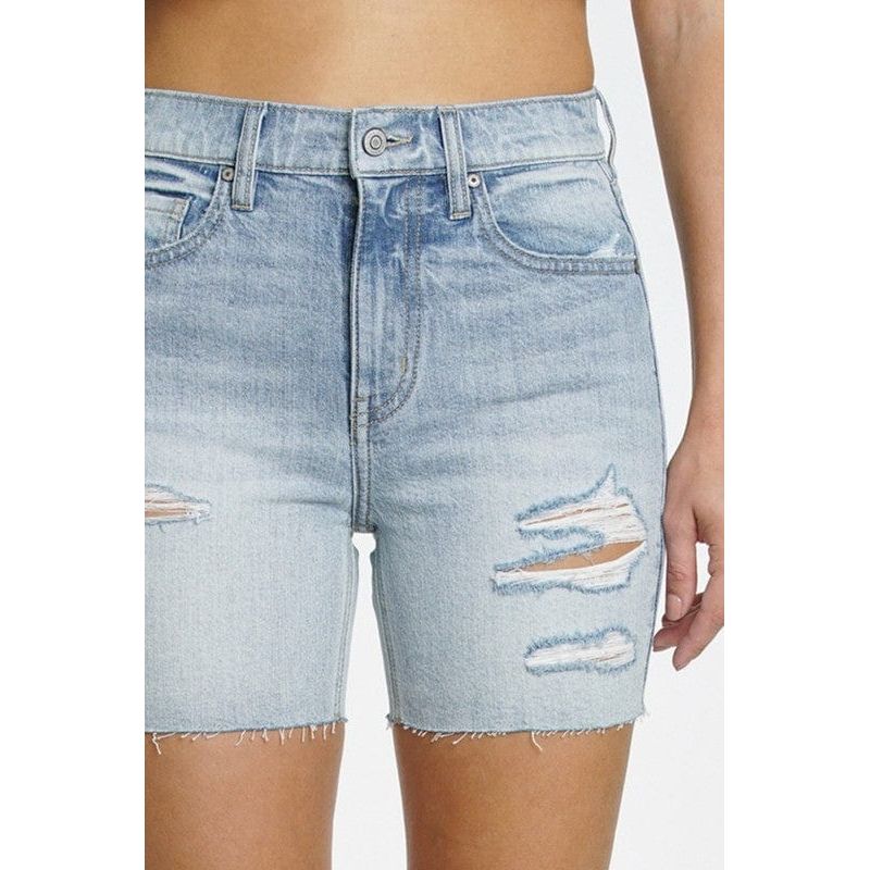 Kailey high rise biker short in wait a minute lt