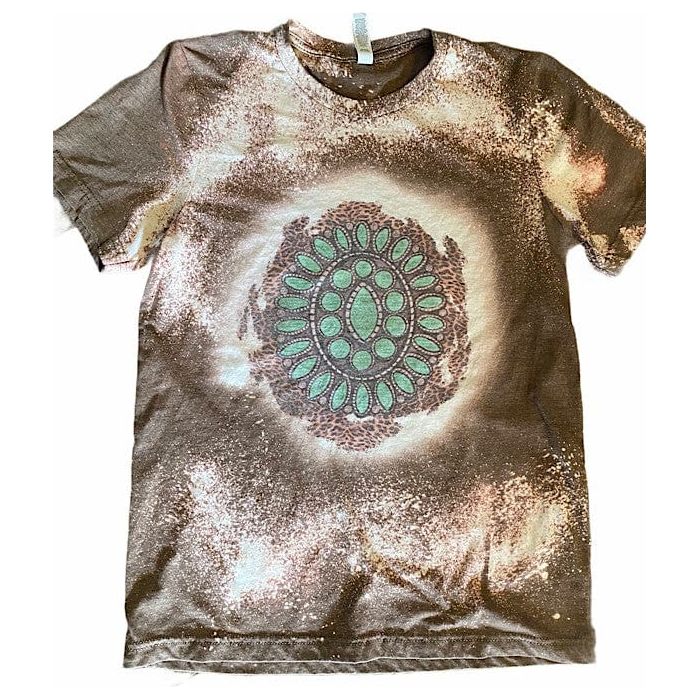 Rounds of turquoise t-shirt