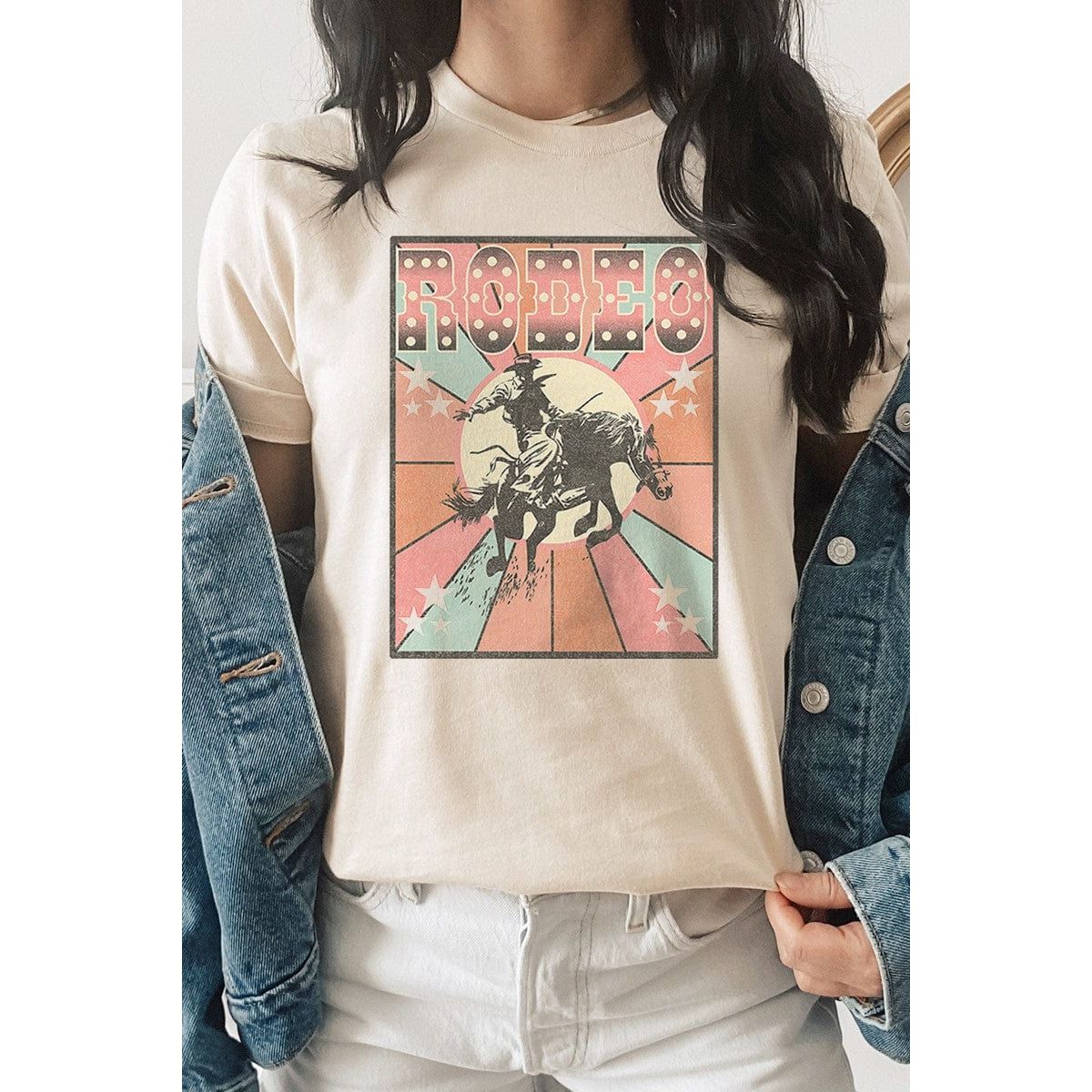 Rodeo Cowboy Graphics Unisex T-shirt