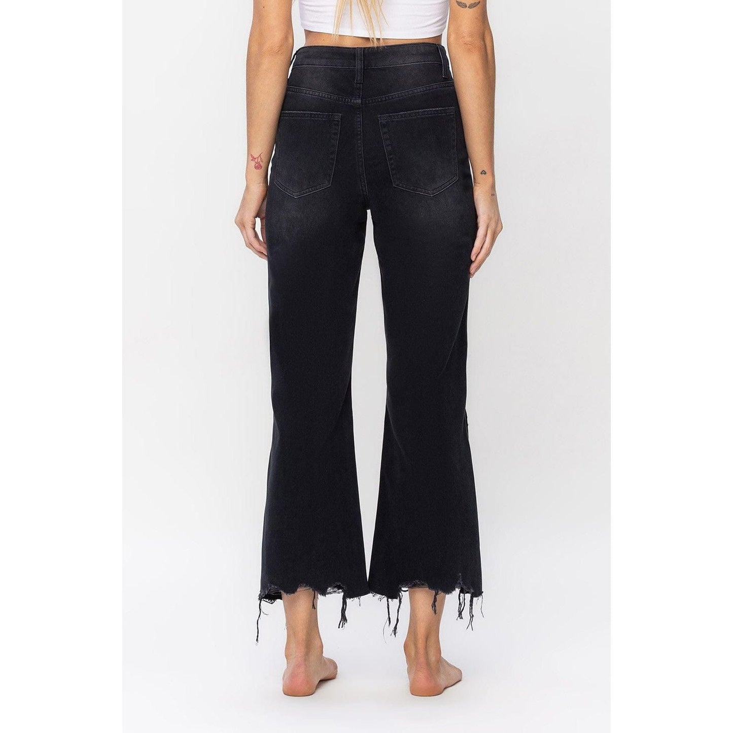 90s Vintage Crop Flare