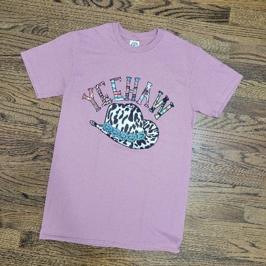 Yeehaw gemstone hat tee