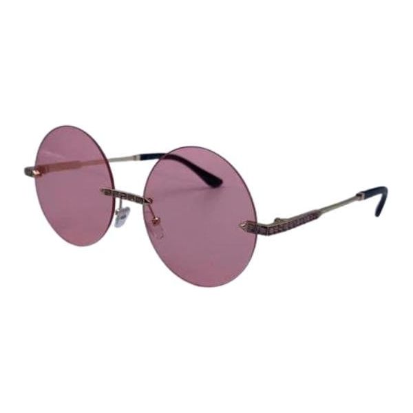 Round Fashion Metal Sunglasses