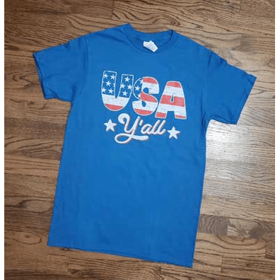 Usa y'all t-shirt
