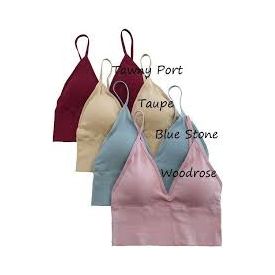 Ribbed Seamless Longline Bralette