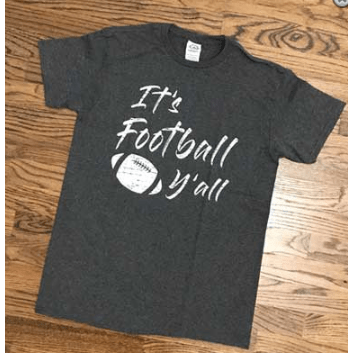 It's Football y'all t-shirt