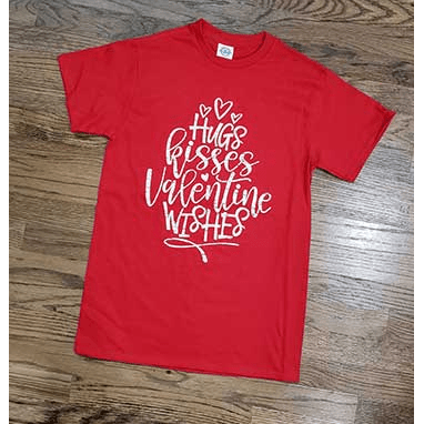Hugs Kisses Valentine Wishes