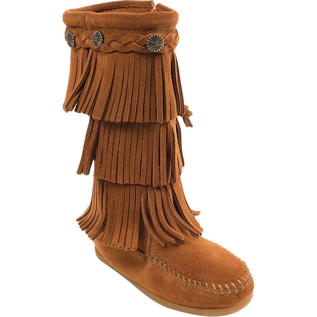 Minnetonka 3 Child's 3 layer Fring Boot 2652