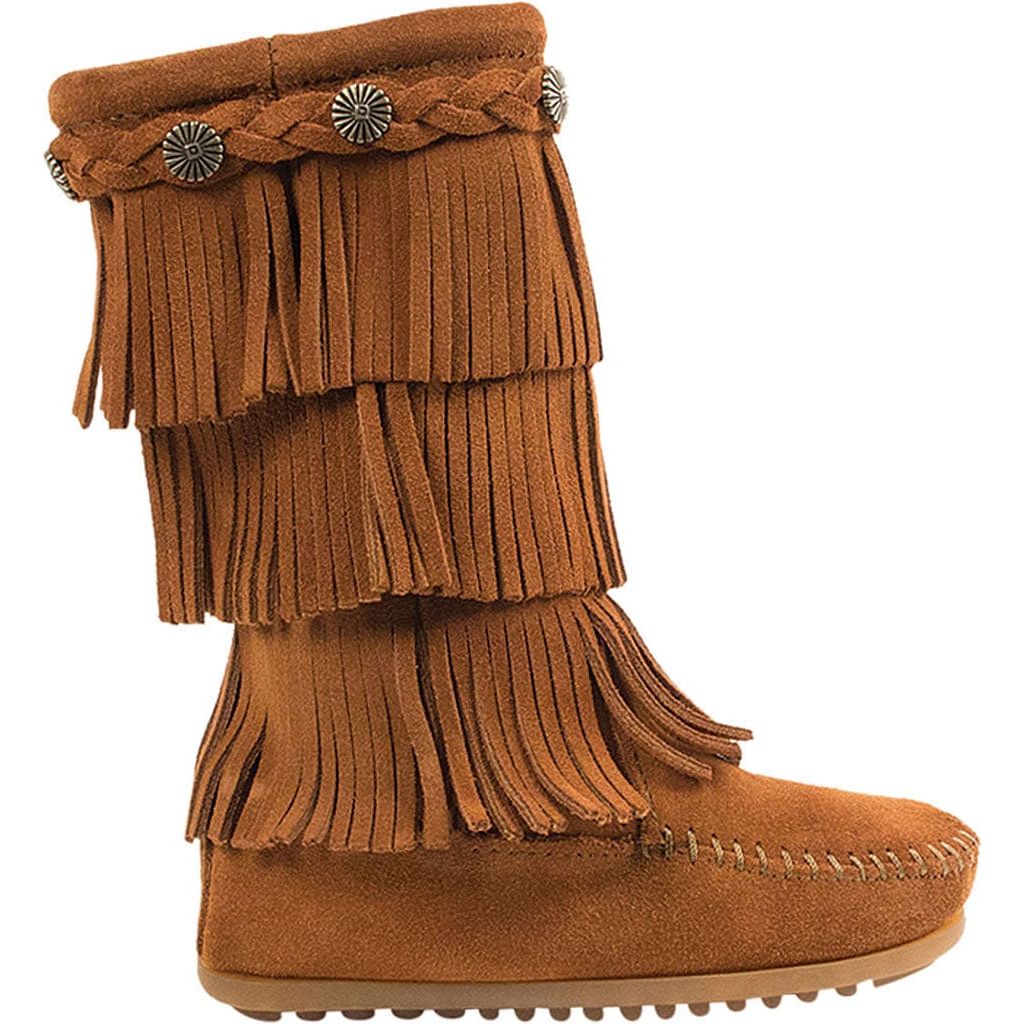 Minnetonka 3 Child's 3 layer Fring Boot 2652