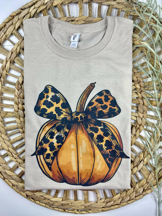 Pumpkin with Bow T-Shirt