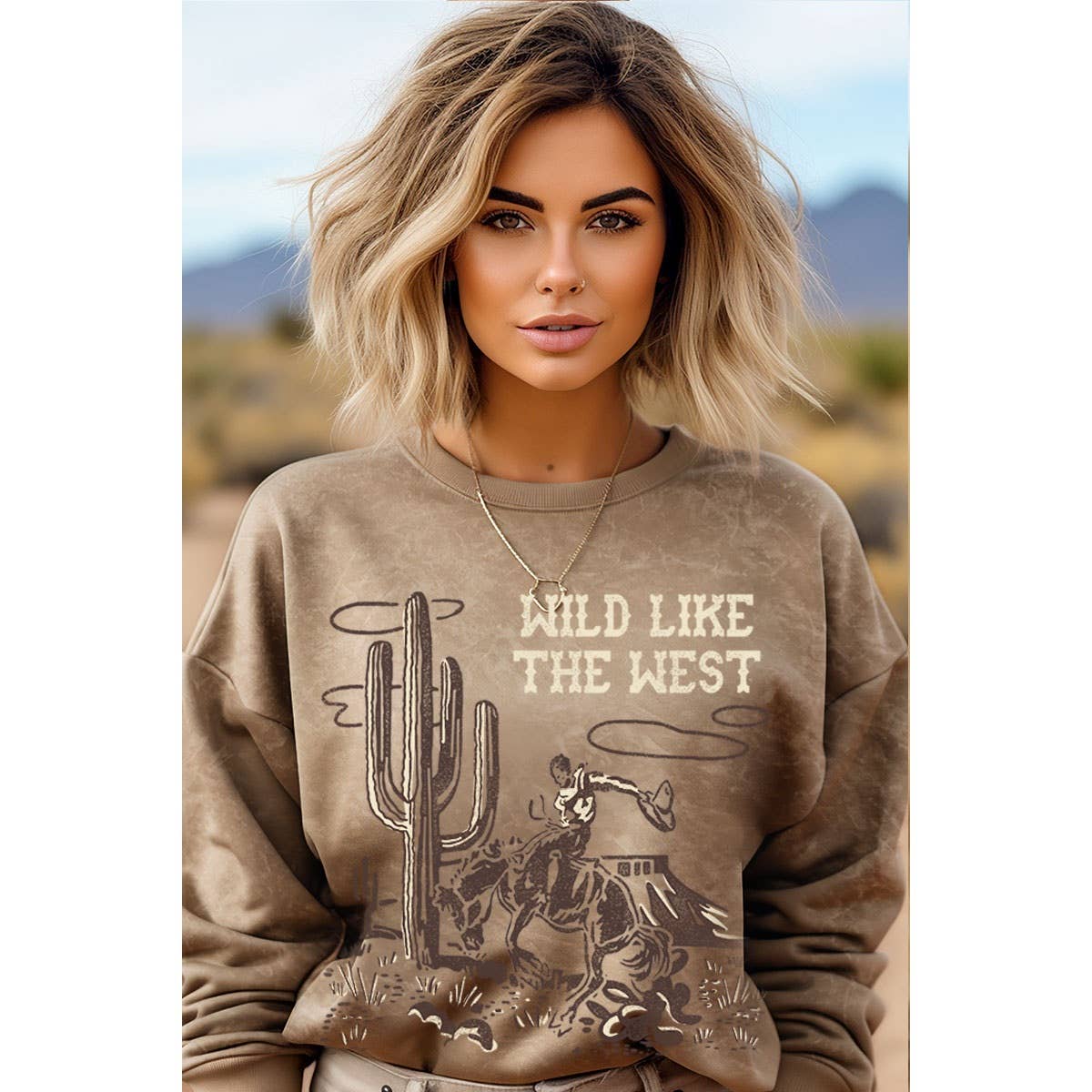 Wild Like The West Mineral Graphics Sweatshirt
