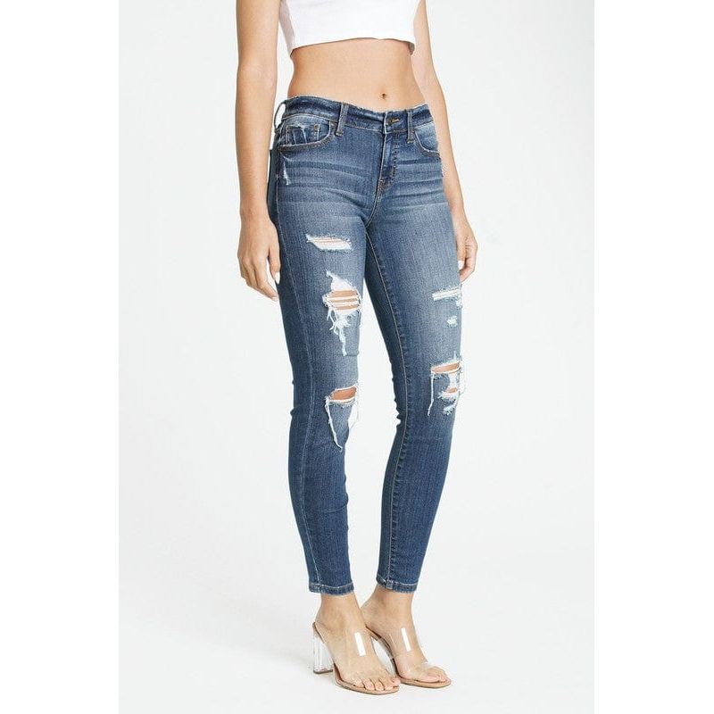 Jude mid rise skinny ankle in Suspect DK