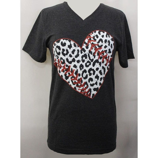 Baseball Heart Tee