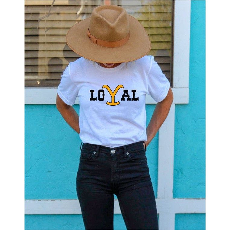 Loyal yellowstone boutique style tee