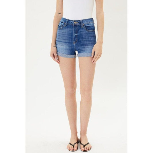High rise shorts