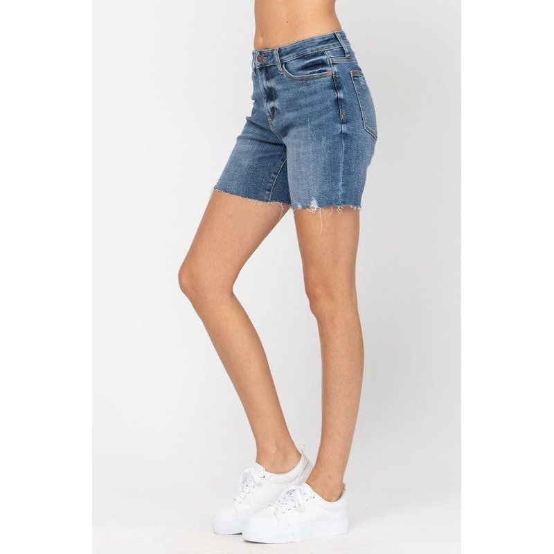 High Waist Mid-thigh Shorts