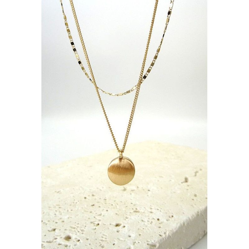 Layered Coin Necklace