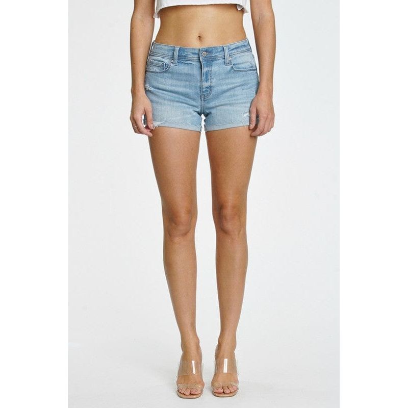 Mid Rise Cuffed Short