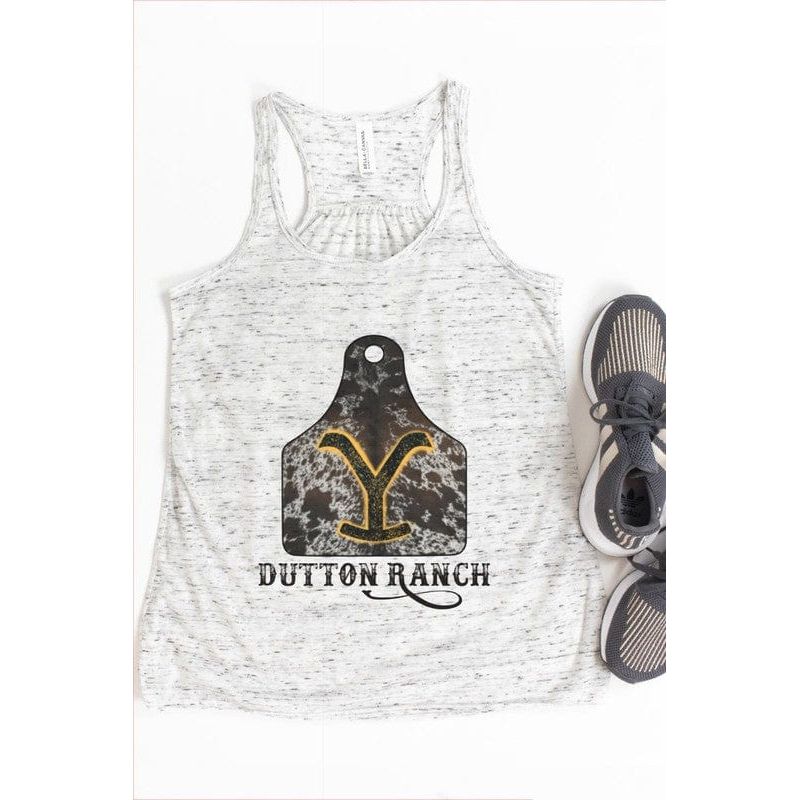 Yellowstone dutton ranch cow tag tank