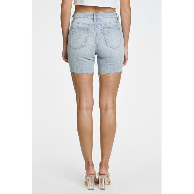 Kailey high rise biker short in wait a minute lt