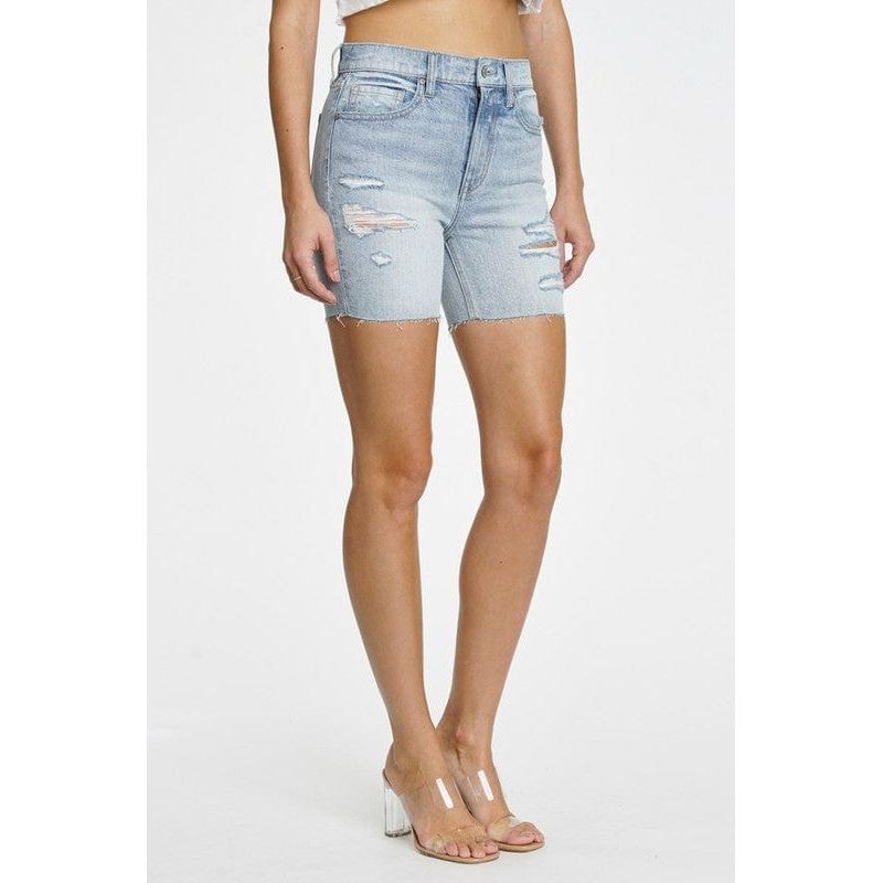 Kailey high rise biker short in wait a minute lt