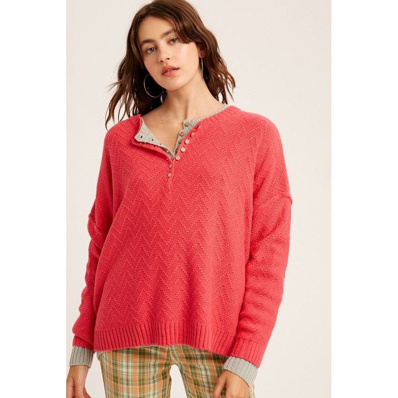 Shaped Knitting Sweater