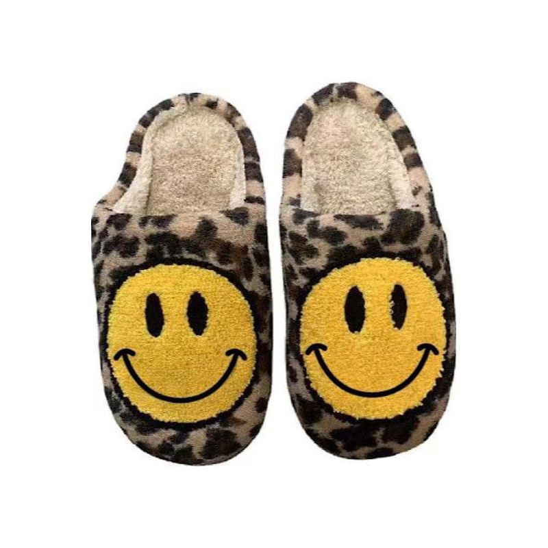 Smiley face slippers