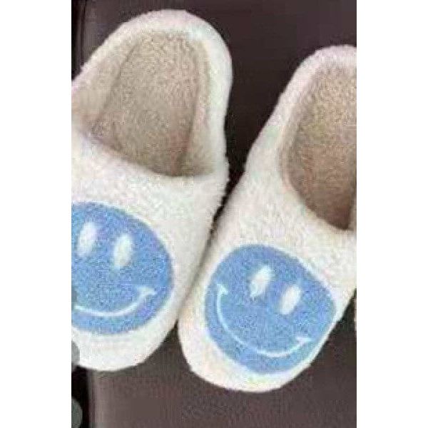 Smiley face slippers