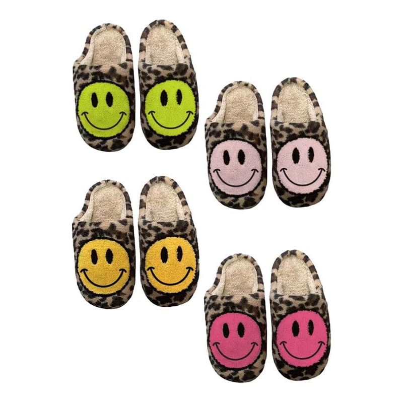 Smiley face slippers