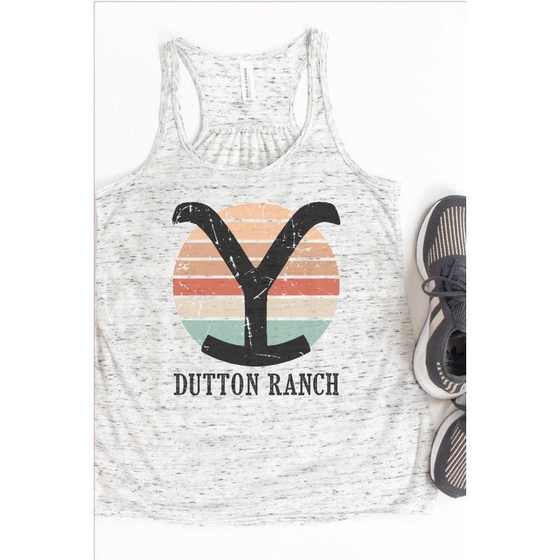 Yellowstone sunset racerback