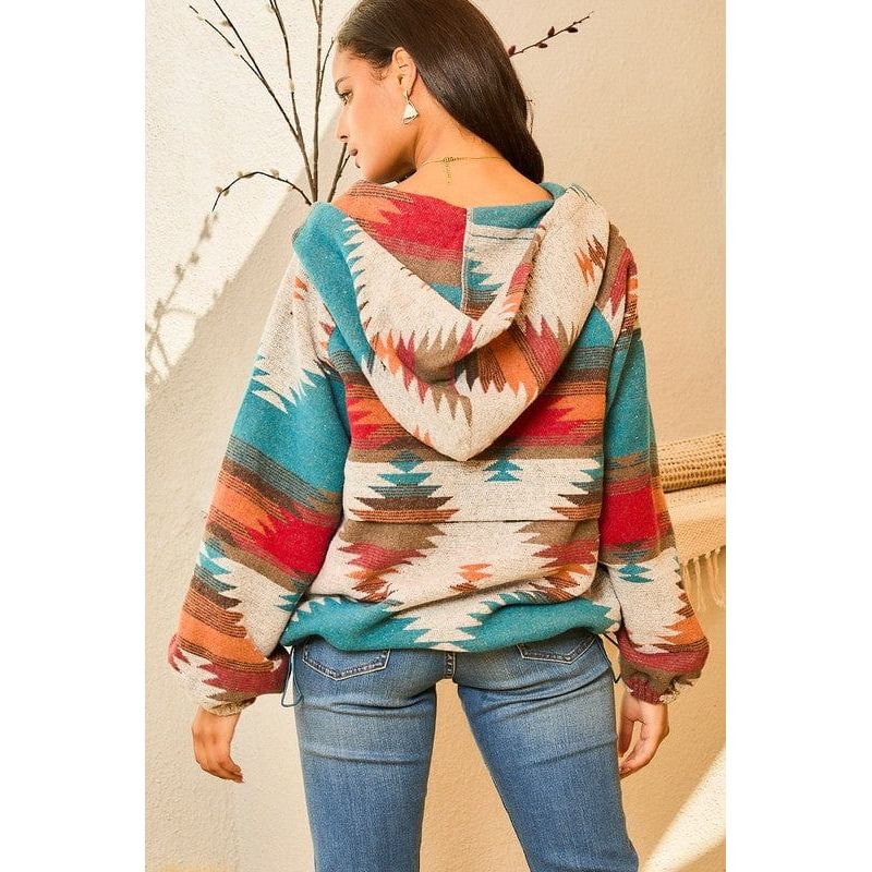 Women's Aztec Hoodie