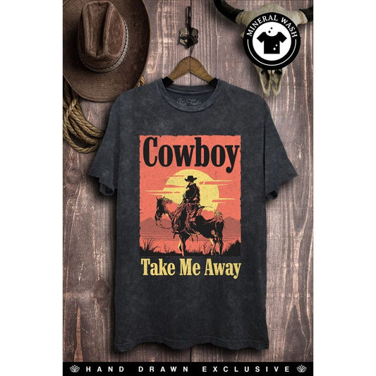 Cowboy Take Me Away Graphic Tee