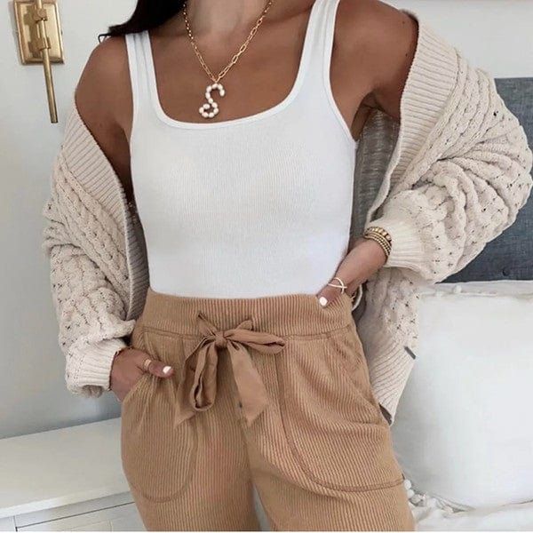 Fresh water pearl initial letter necklace