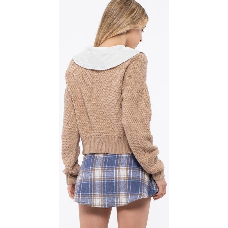 Doll Collared Pullover