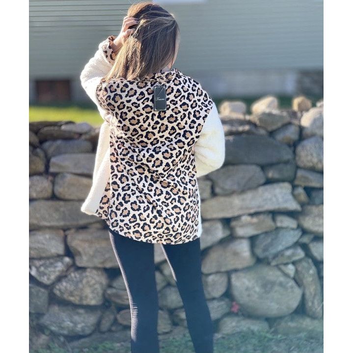 Button Down Sherpa Plaid Shackets