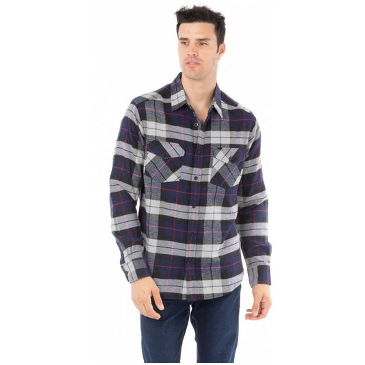 Flannels-Long Sleeve-Pockets-Plaid