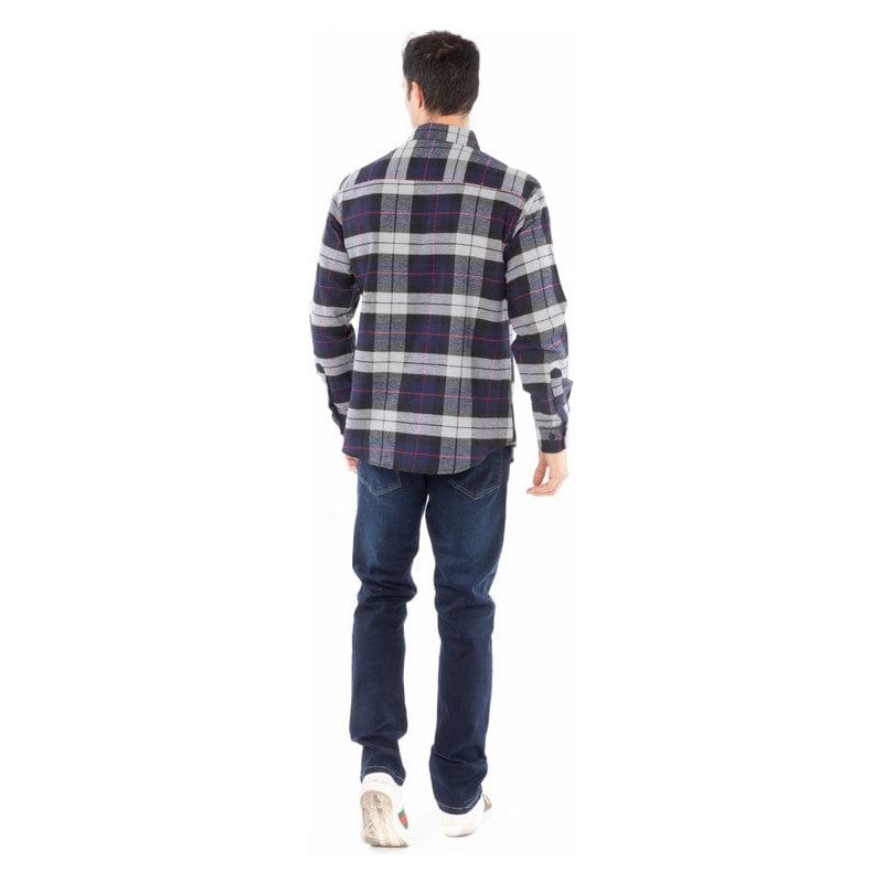 Flannel shirt blue