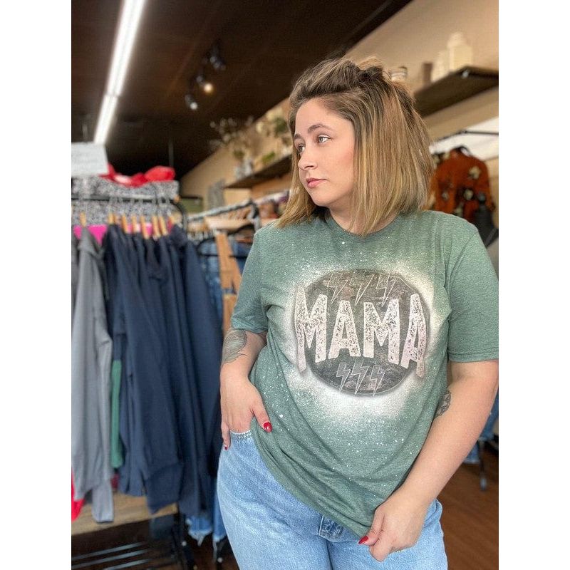 Mama bolt bleach tee