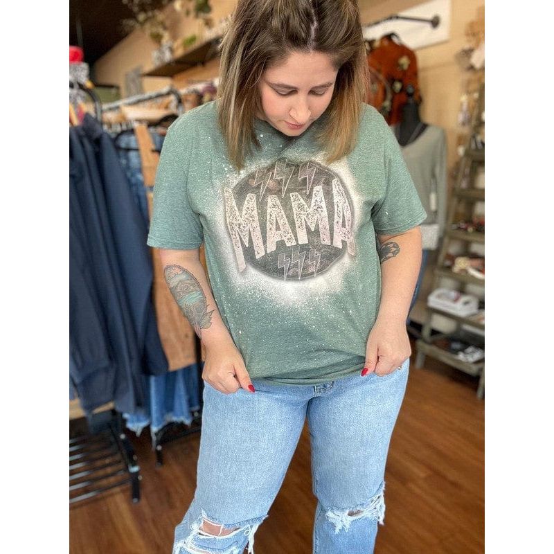 Mama bolt bleach tee