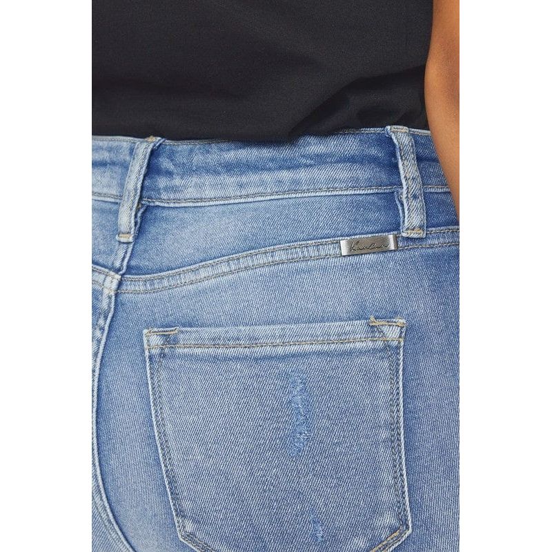 Kancan High Rise Slim Straight Jeans