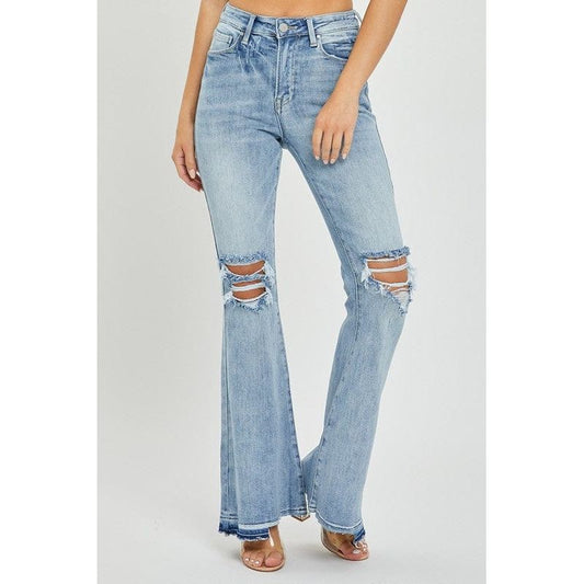 Risen Jeans High Rise Wide Flare Jeans