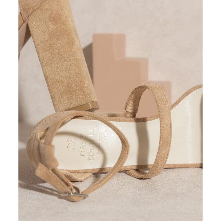 Suede Platform Heels