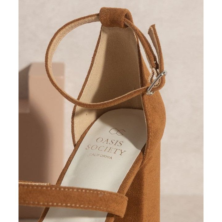 Suede Platform Heels