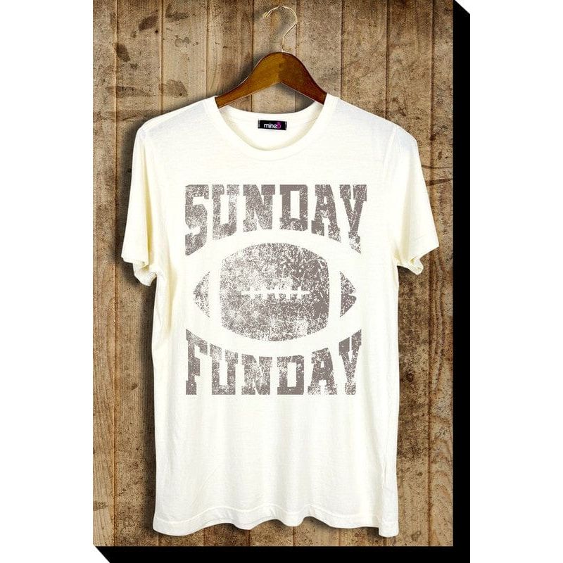 Sunday Funday Football Graphic Tee
