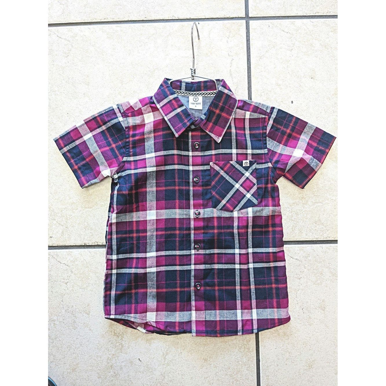 Checker Boy Shirt
