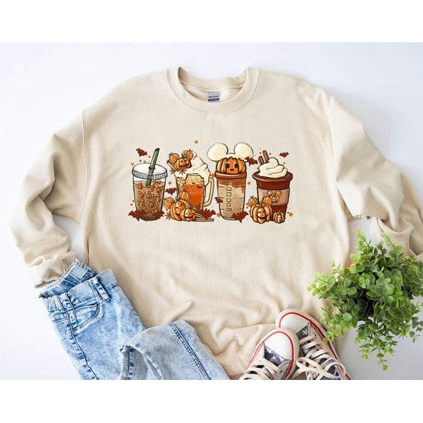 Pumpkin drinks mickey head