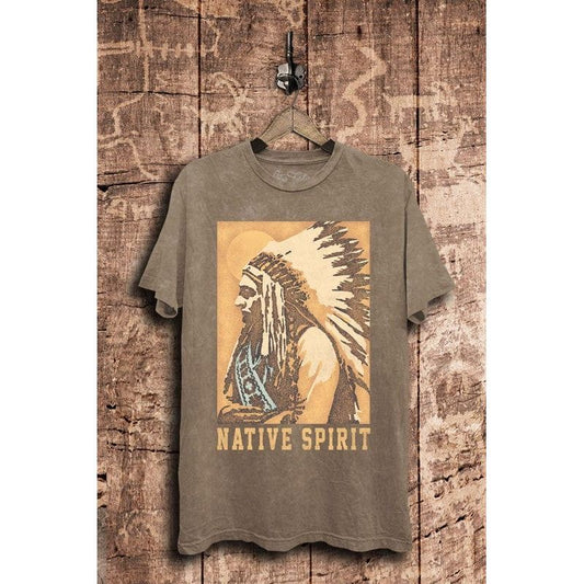 Native Spirit Graphic Top