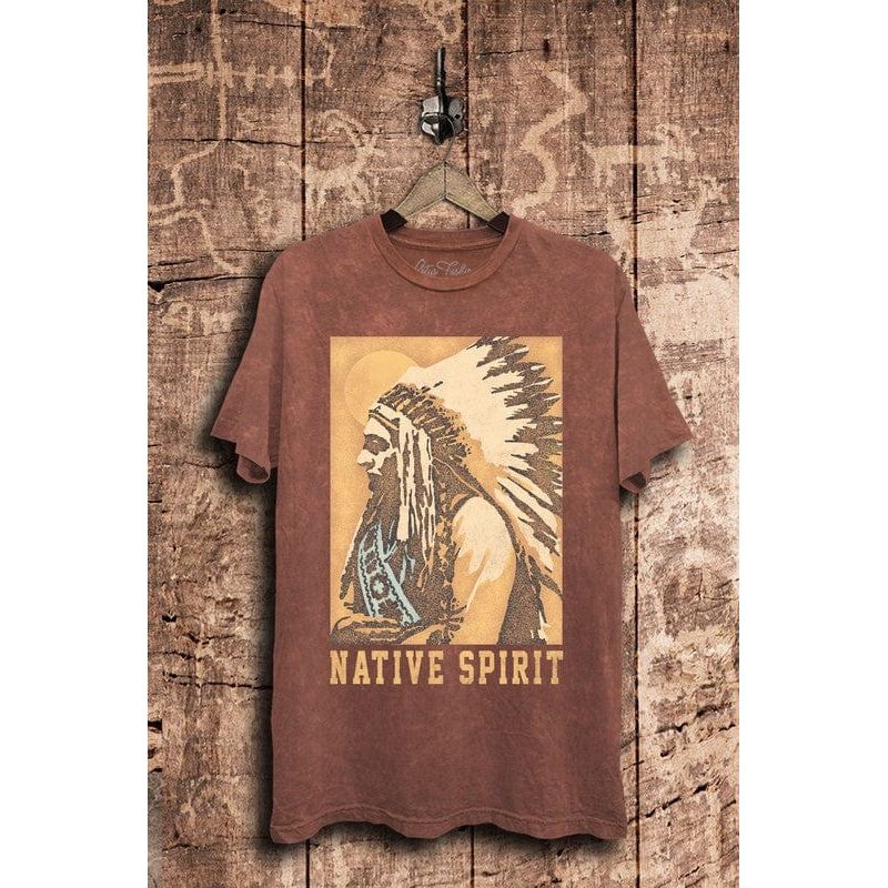Native Spirit Graphic Top