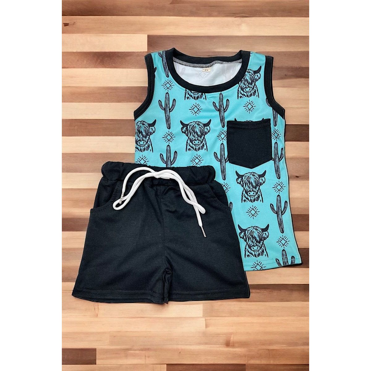 Cow Printed Set