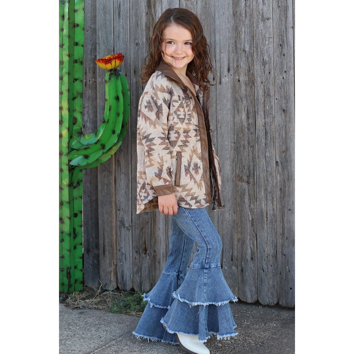 Lt.blue Double Layer Denim Pants