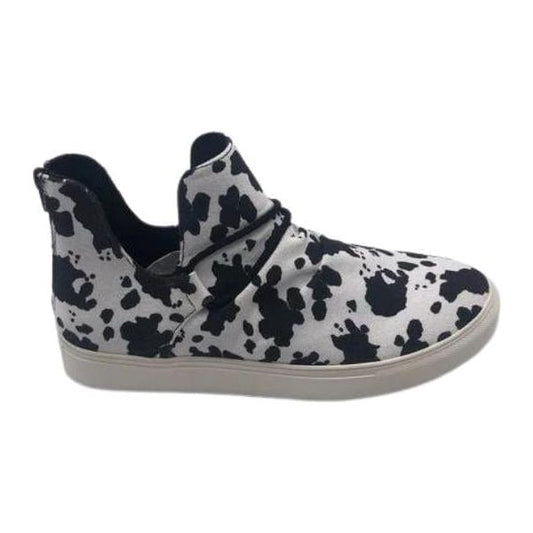 Survivor cow print shoe